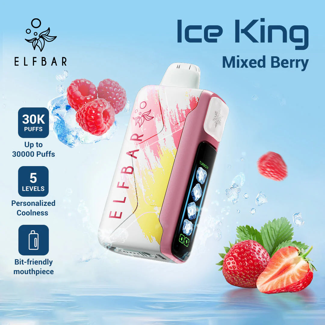 ELFBAR ICE KING 30000 PUFF - MIXED BERRY